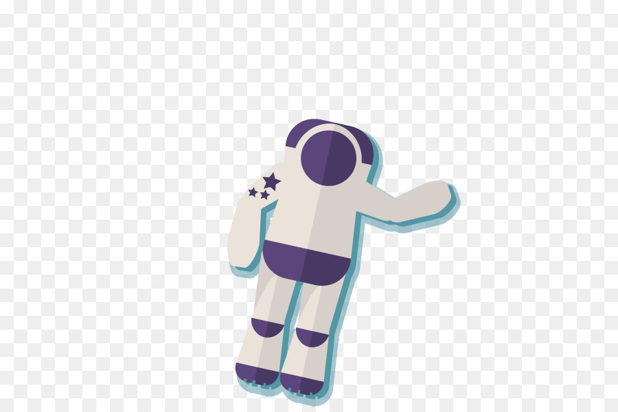 космонавт，плоский дизайн PNG