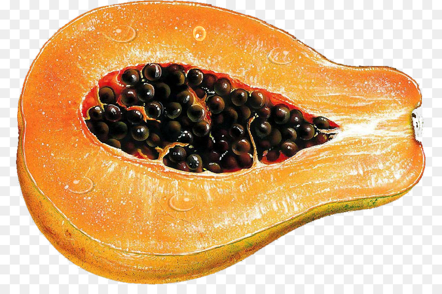 фрукты，папайя PNG