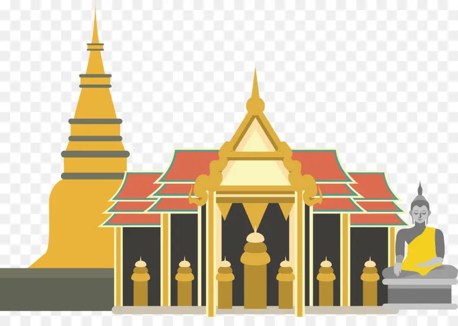 золотой храм，храм PNG