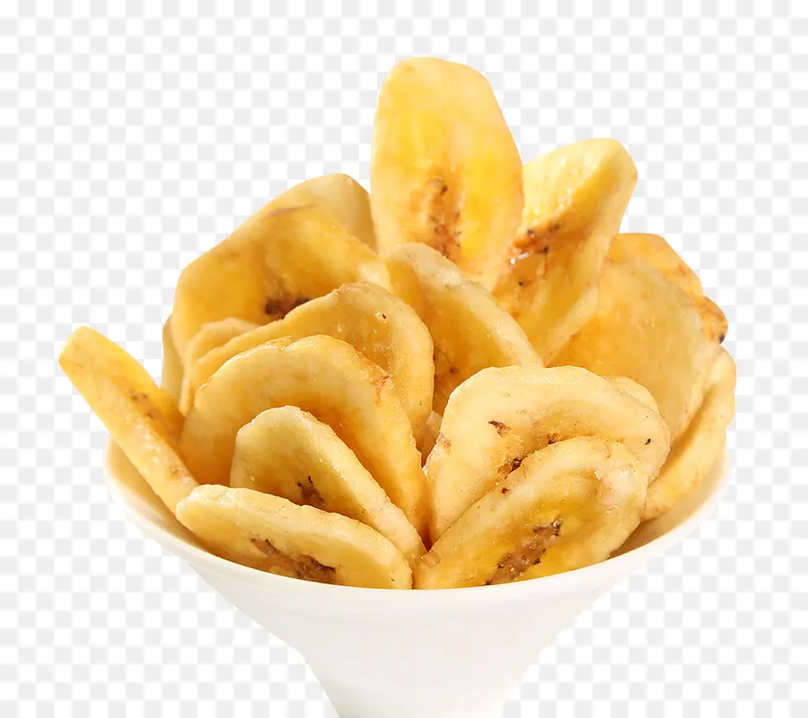 картофель фри，банан чип PNG
