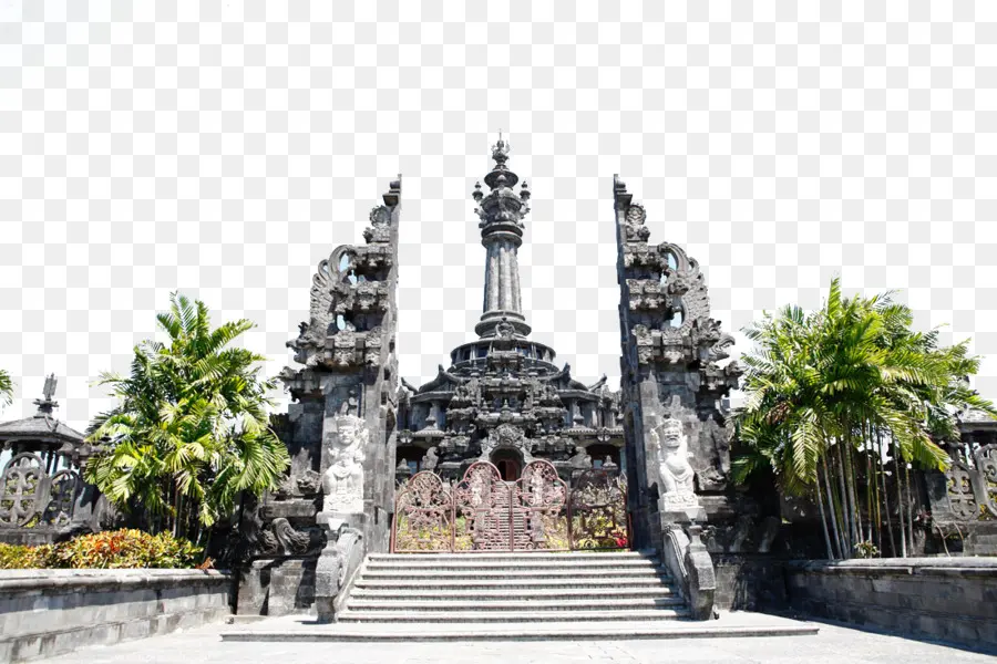 танах лот，музей Бали PNG