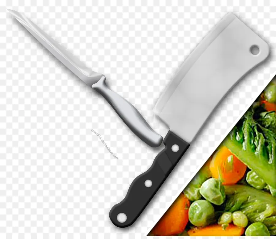 нож，кухонный нож PNG