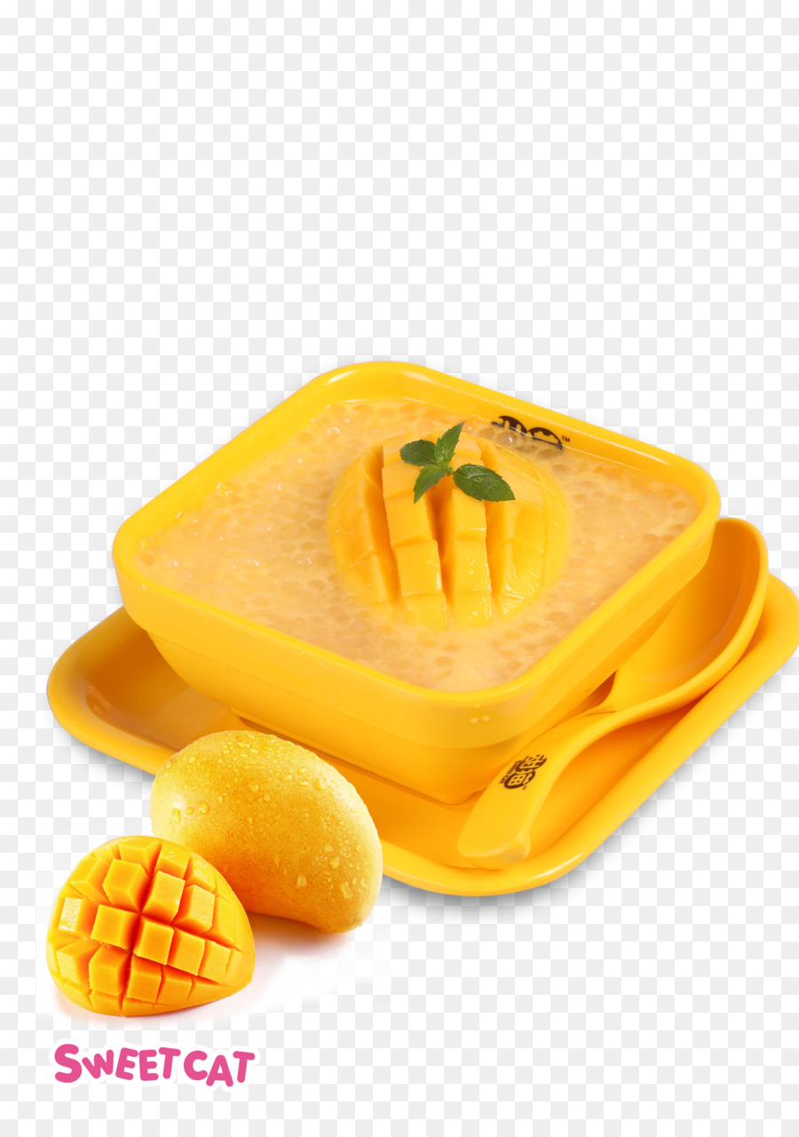 саго суп，манго PNG