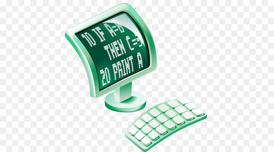 монитор компьютера，инкапсулированный Postscript PNG
