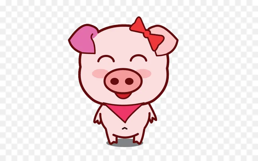 мультфильм，домашняя свинья PNG