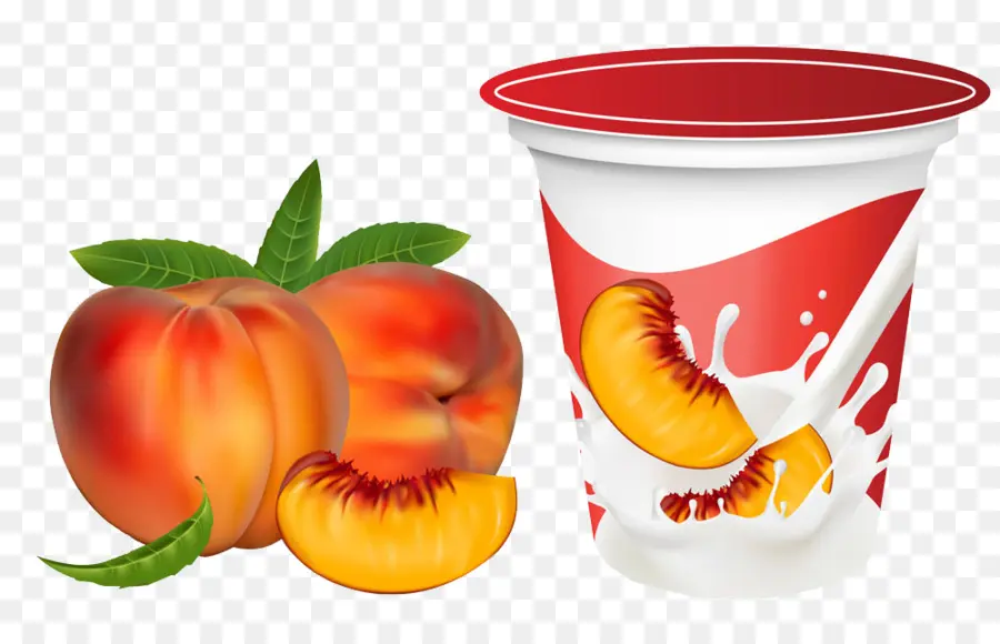 персик，фрукты PNG