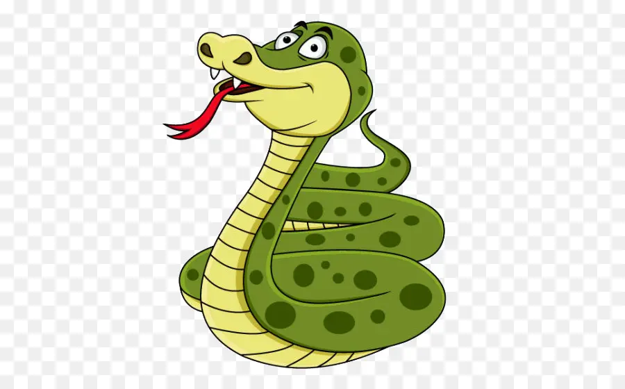 змея，мультфильм PNG