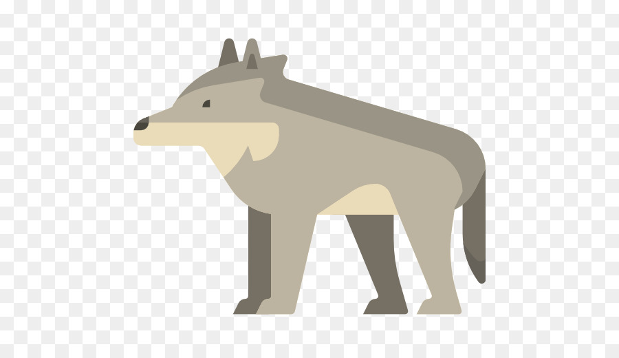 серый волк，псовые PNG