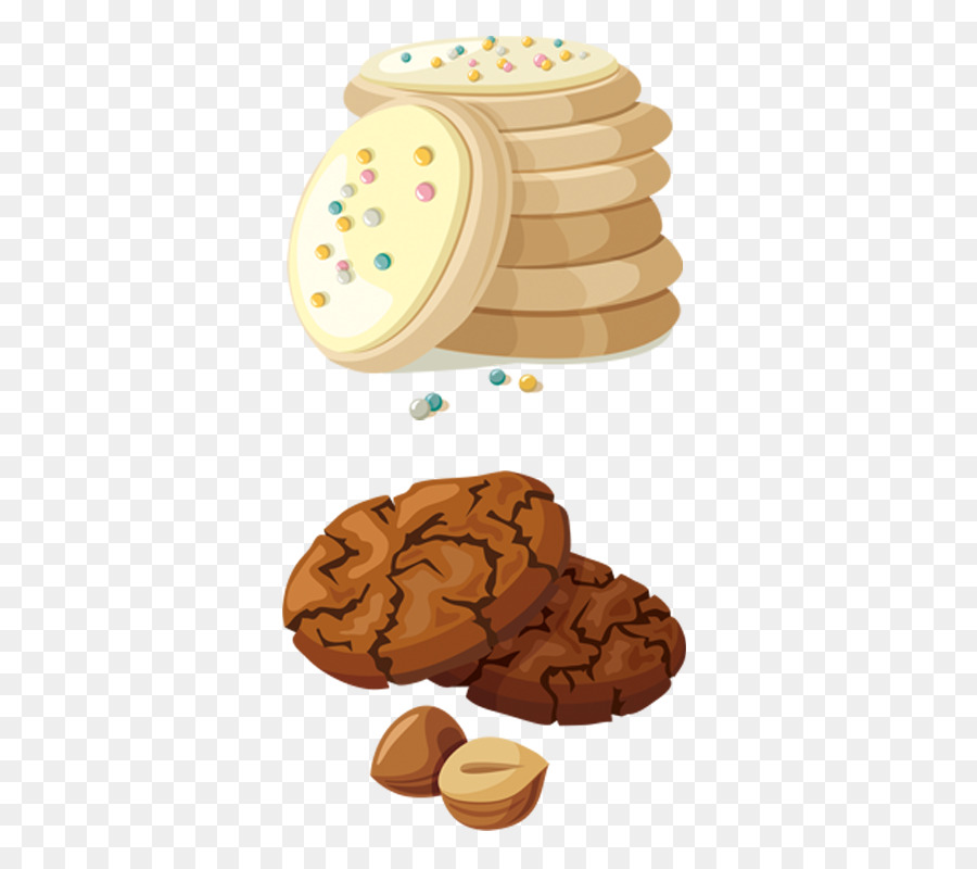 Файлы Cookie，Десерт PNG