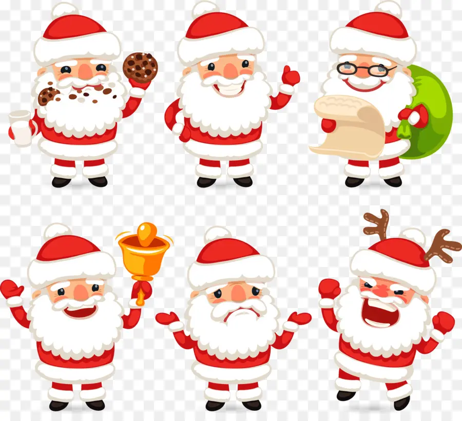Дед Мороз，Санта Клаус PNG