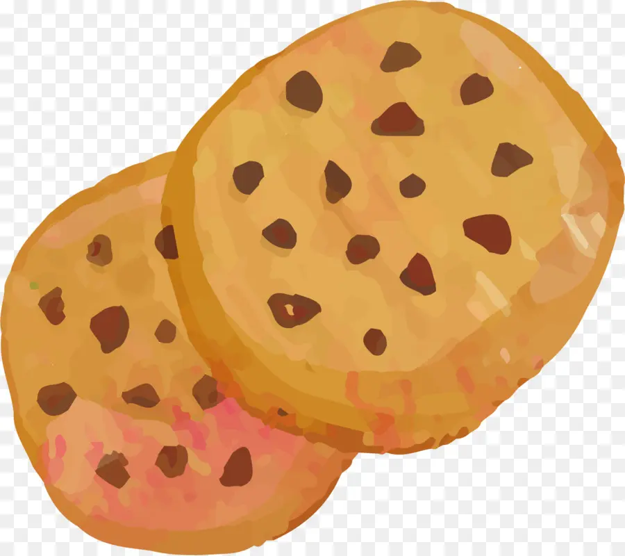 Печенье с шоколадной крошкой，Файлы Cookie PNG