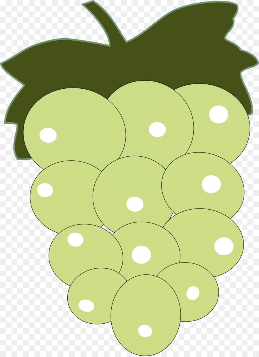 виноград，зеленый PNG