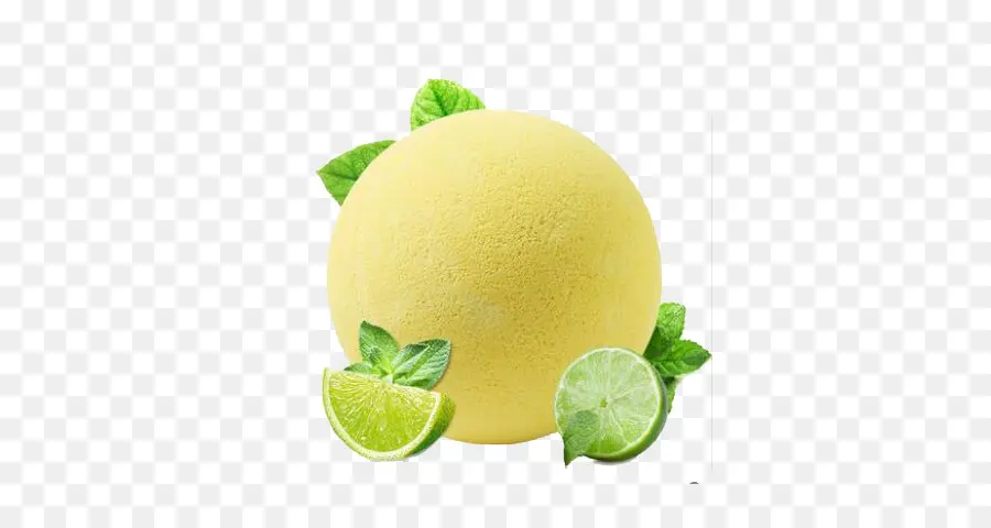 лимон，бомбочка для ванн PNG
