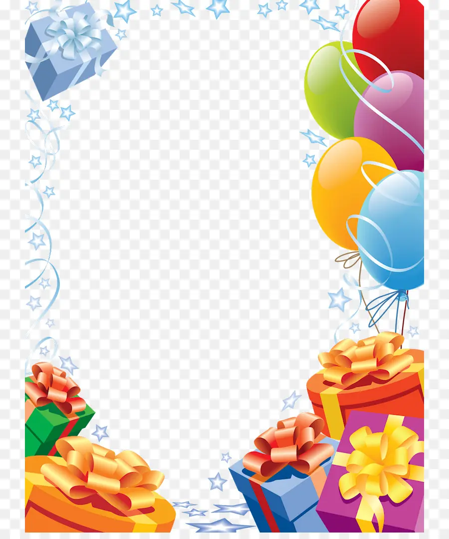 счастливый день рождения карта，день рождения PNG