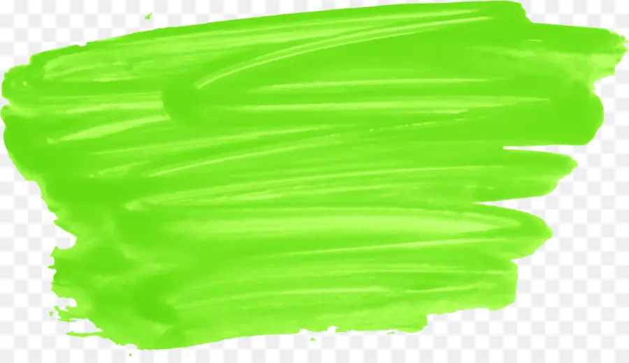 зеленый，акварельная живопись PNG