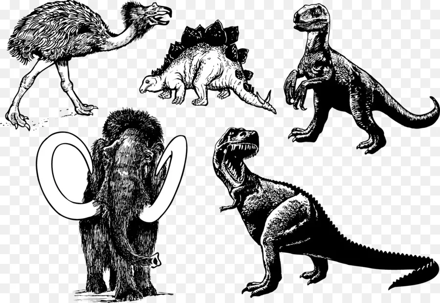 тираннозавр，предистория PNG
