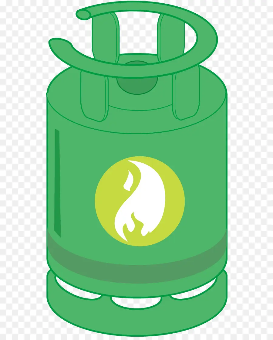 зеленый，газовый баллон PNG