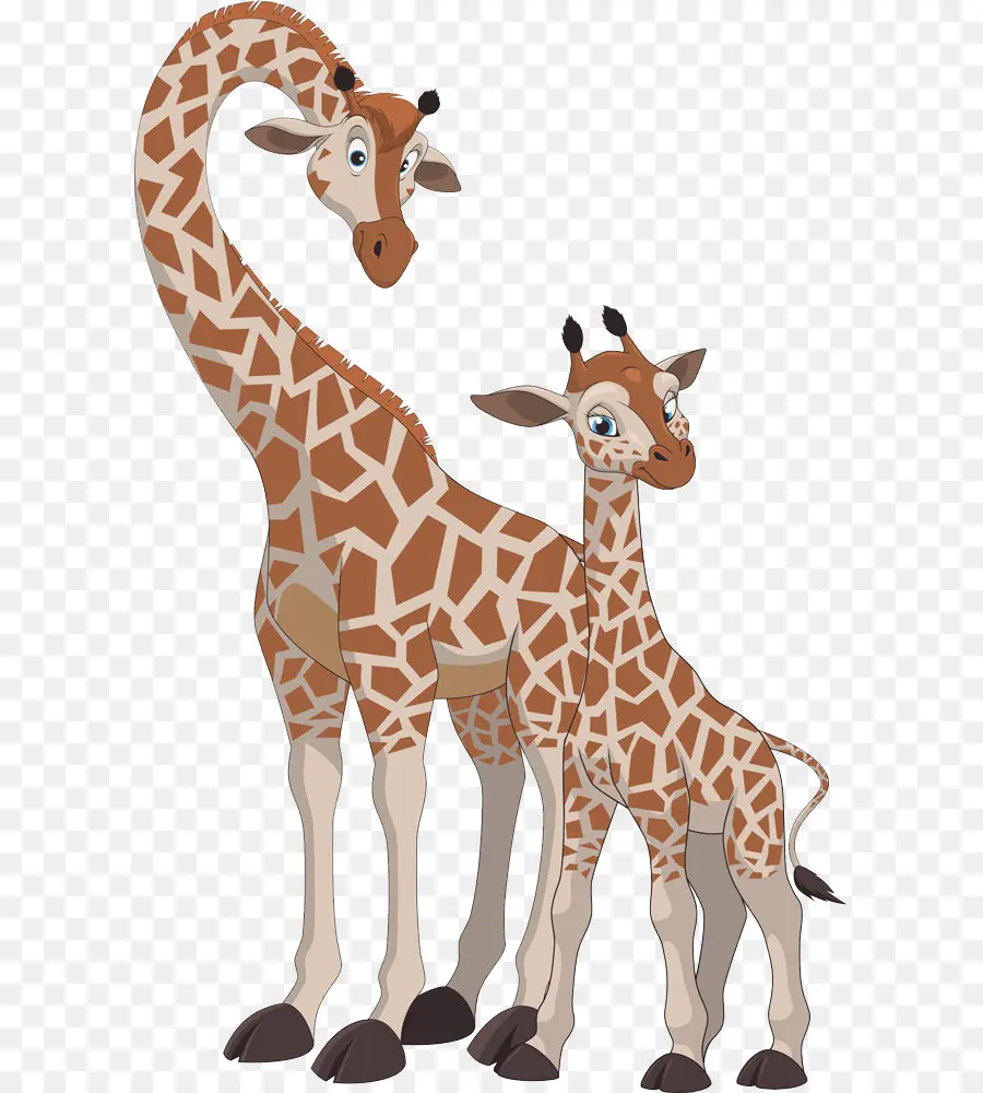 жираф，гиппопотам PNG