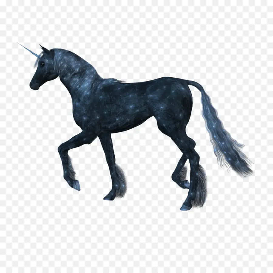 лошадь，единорог PNG