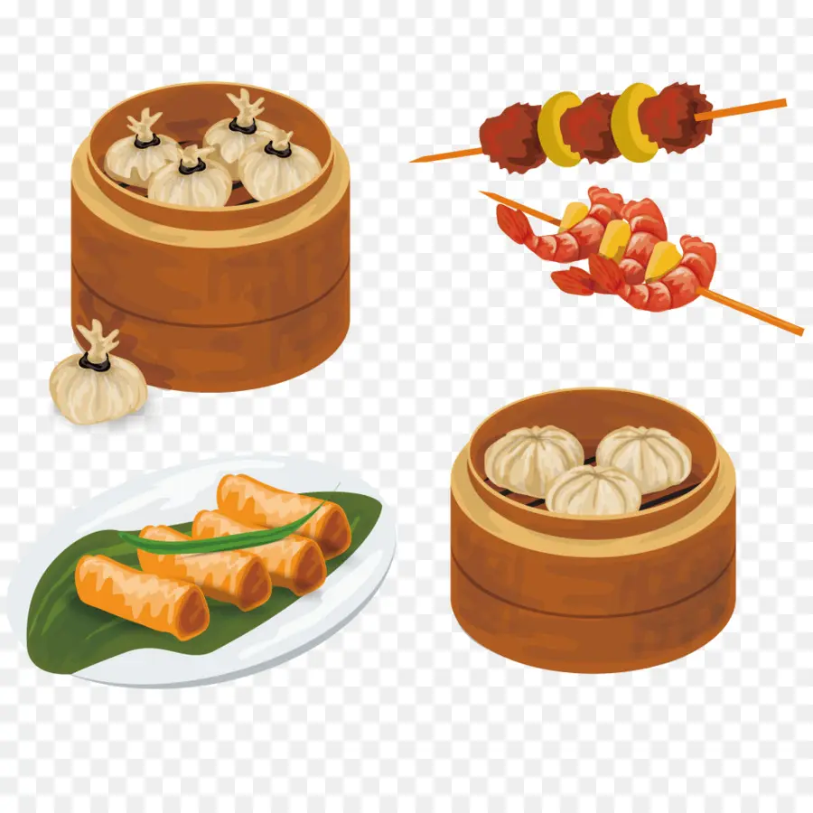 китайская кухня，азиатская кухня PNG