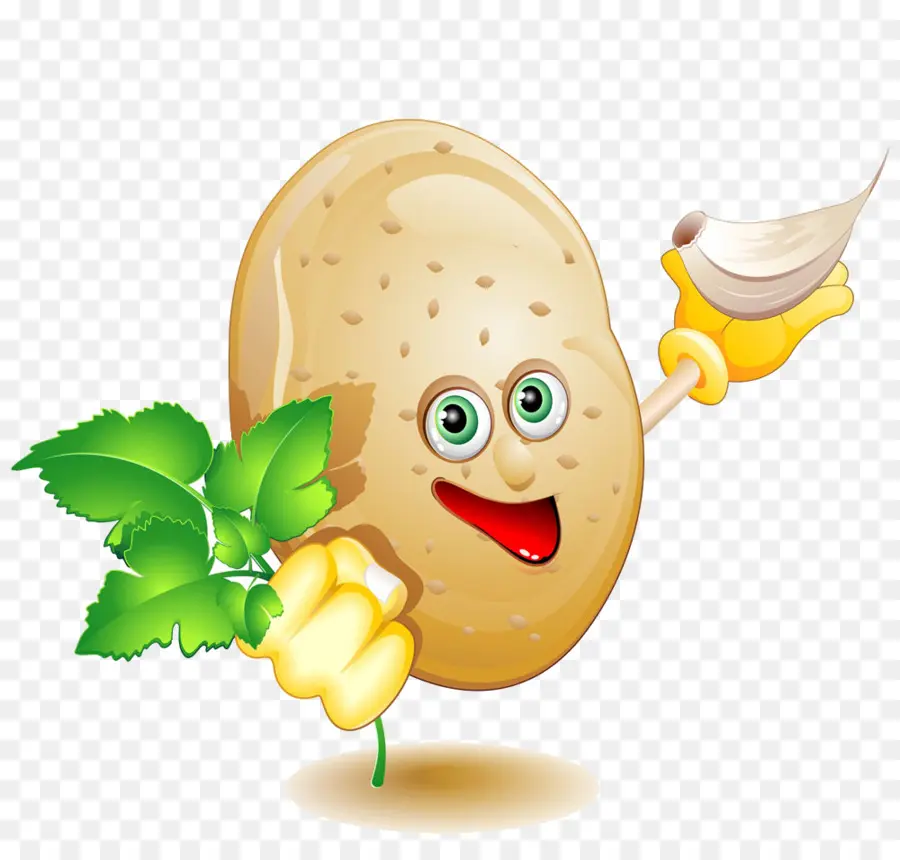 картофель，мультфильм PNG