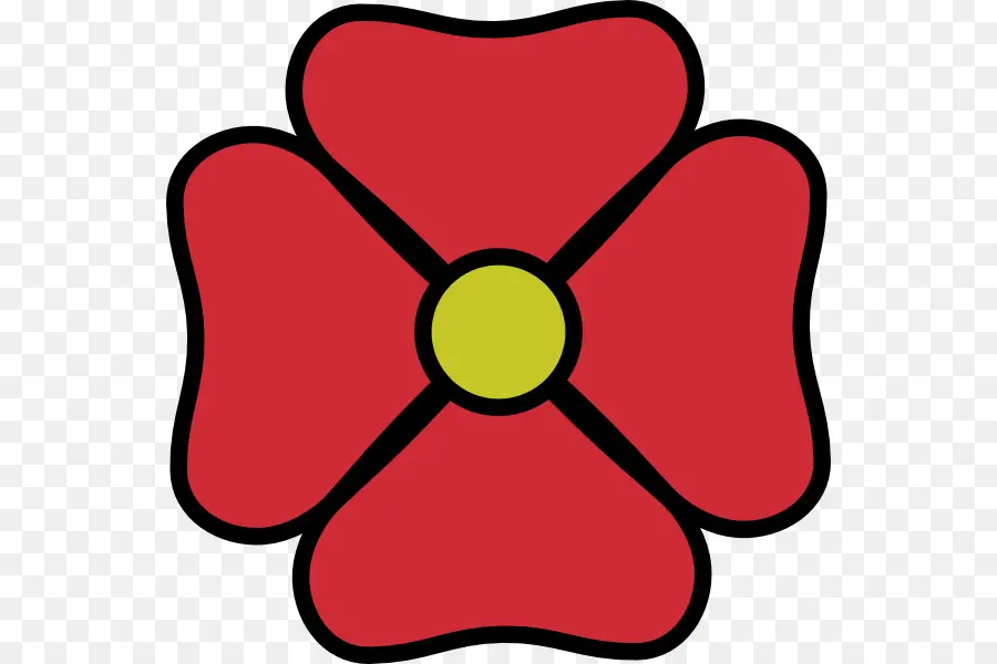 цветок，красный PNG
