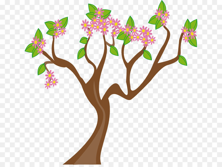дерево，весна PNG