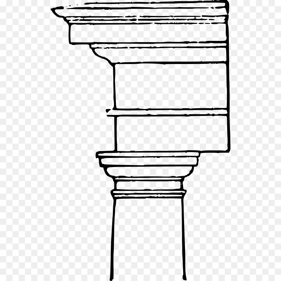 Архитектурная колонна，Рисунок PNG