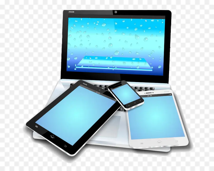 ноутбук，мобильные устройства PNG