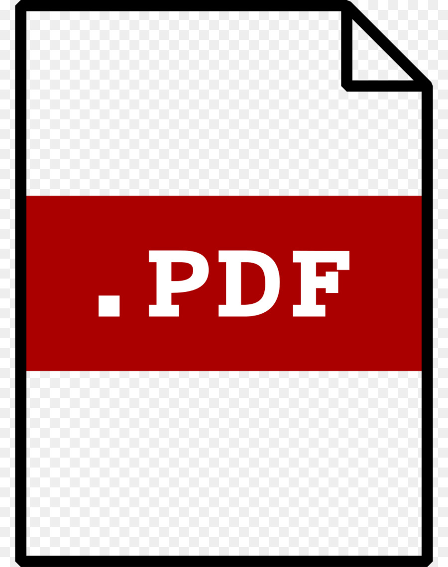 Значок Pdf файла，файл PNG