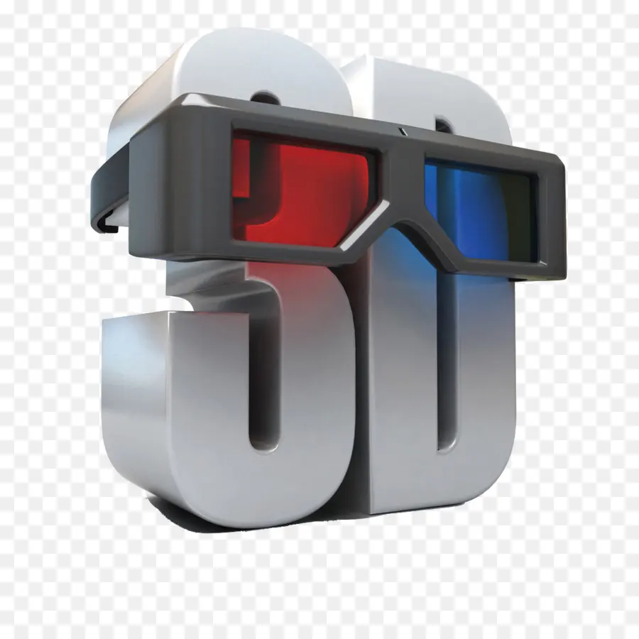 3d очки，кино PNG