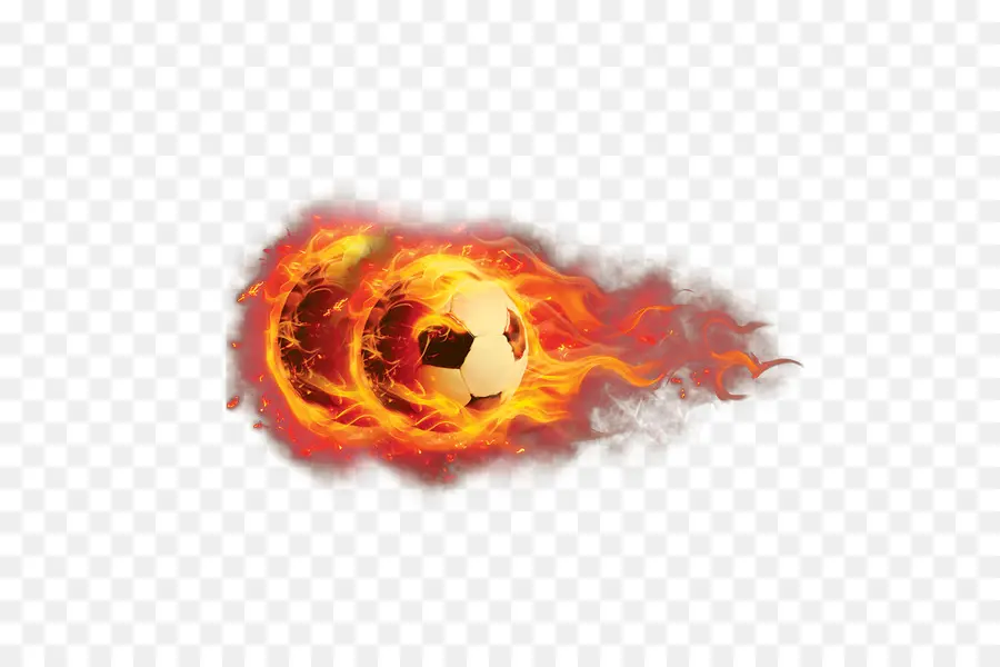 огонь，футбол PNG
