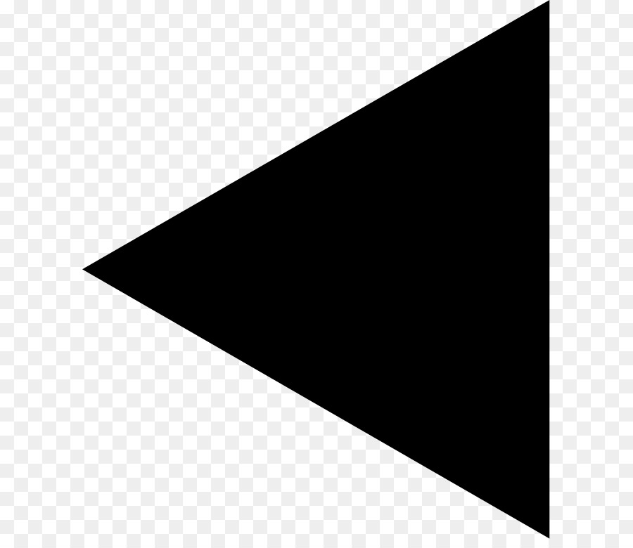 белый，треугольник PNG