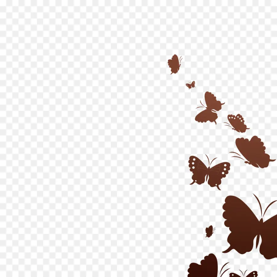 бабочка，наклейка PNG
