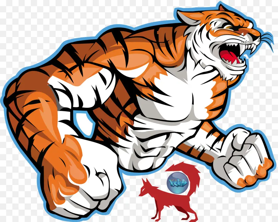 бенгальский тигр，логотип PNG