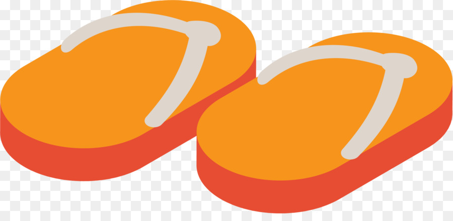 туфелька，оранжевый PNG