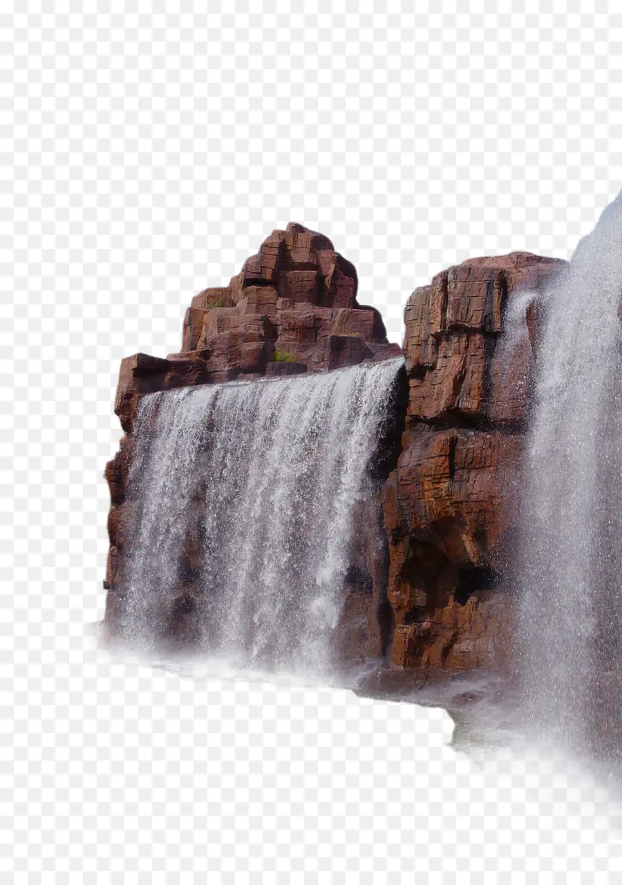 рок，водопад PNG