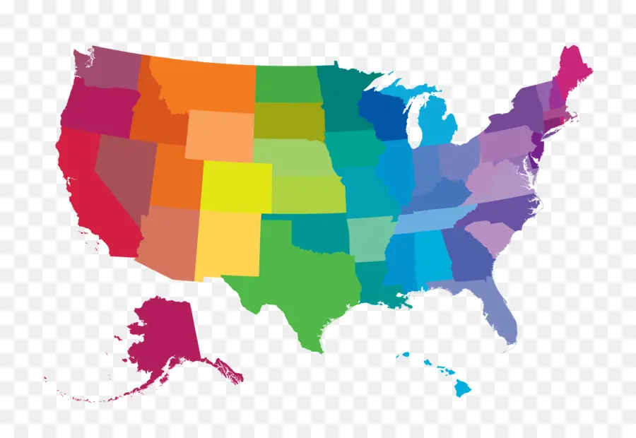 США，карте PNG