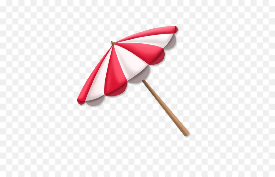 красный，зонтик PNG