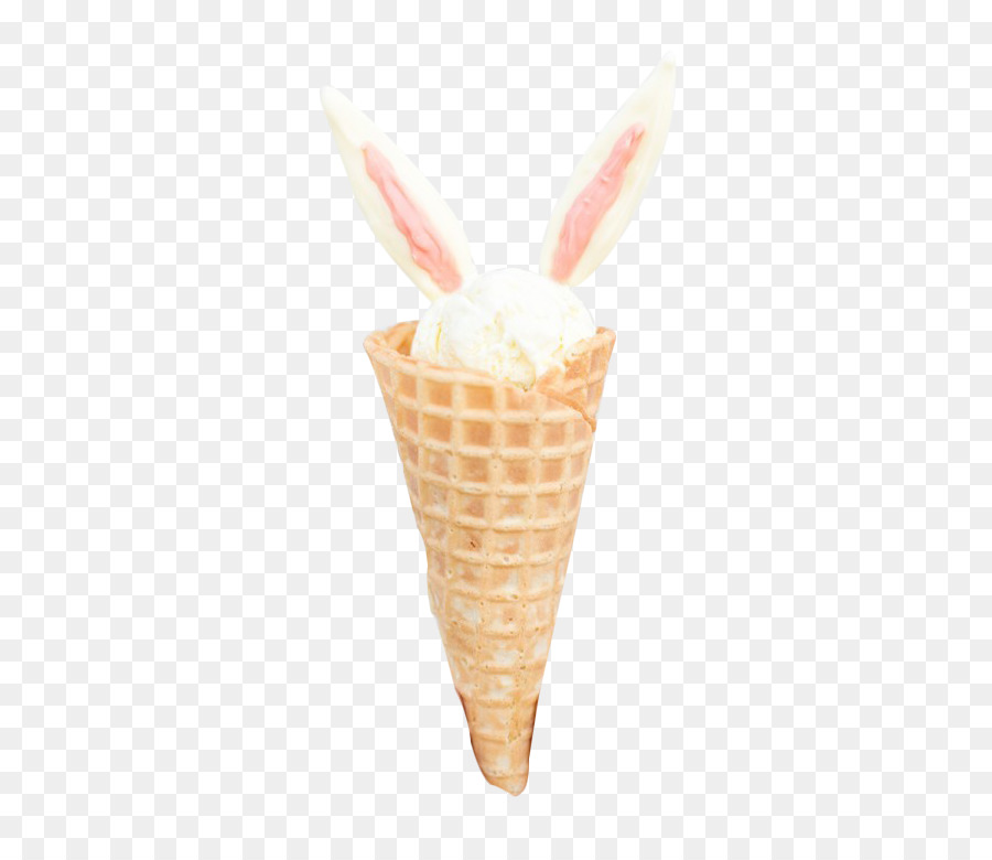 мороженое，мать кролик PNG