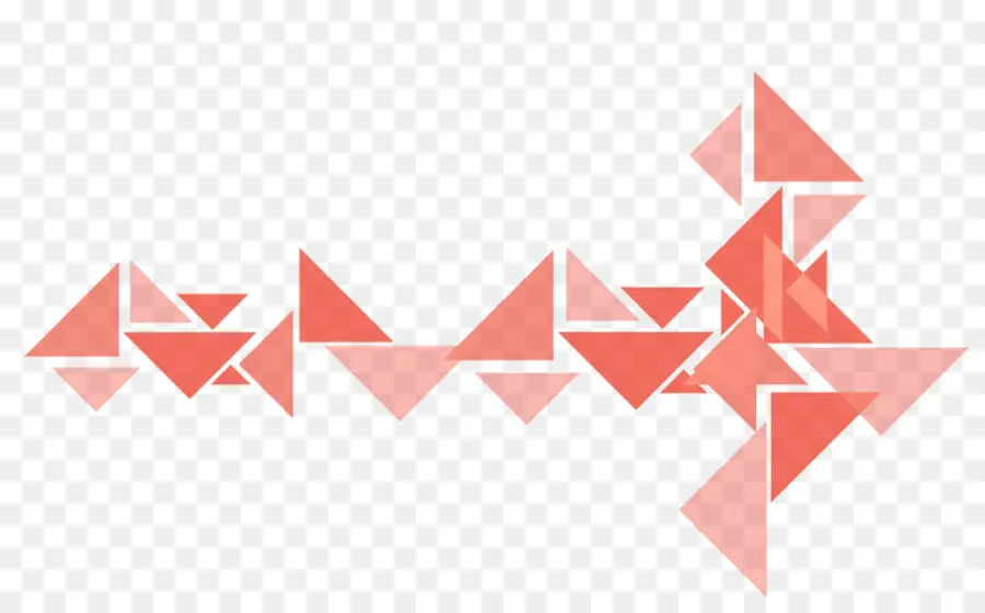 треугольник，красный PNG