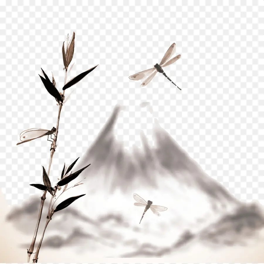 гора Фудзи，рисунок PNG