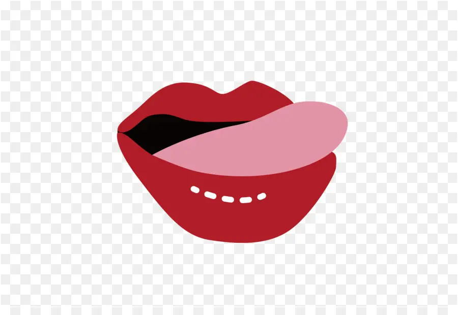 губы，язык PNG