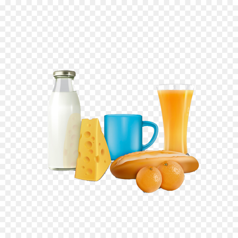 апельсиновый сок，молоко PNG