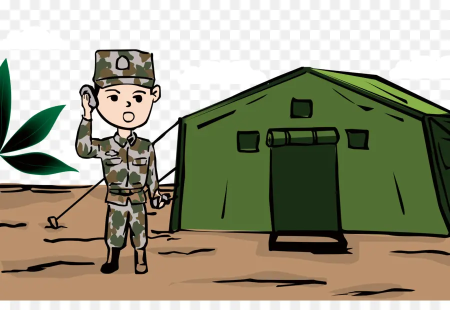 мультфильм，военные PNG