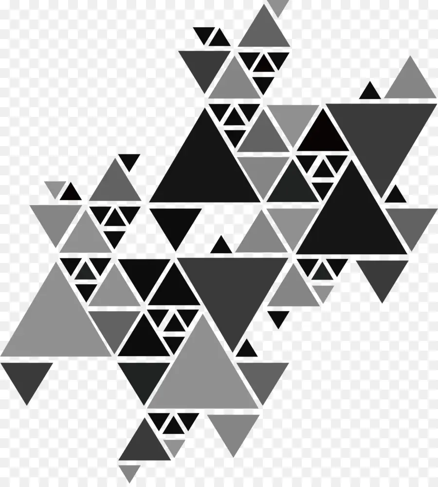 треугольник，серый PNG