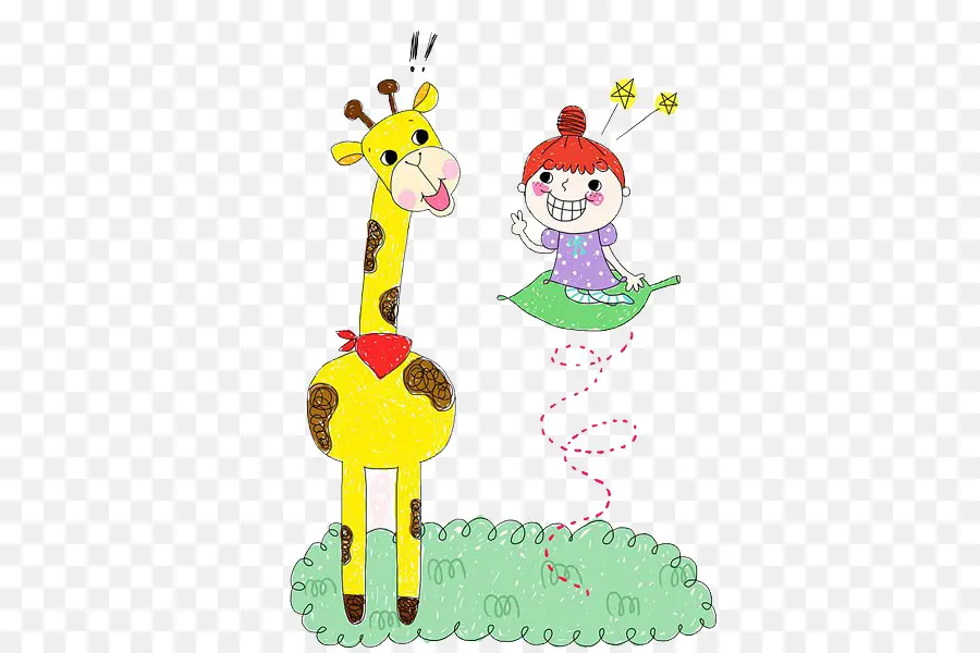 жираф，иллюстрации PNG