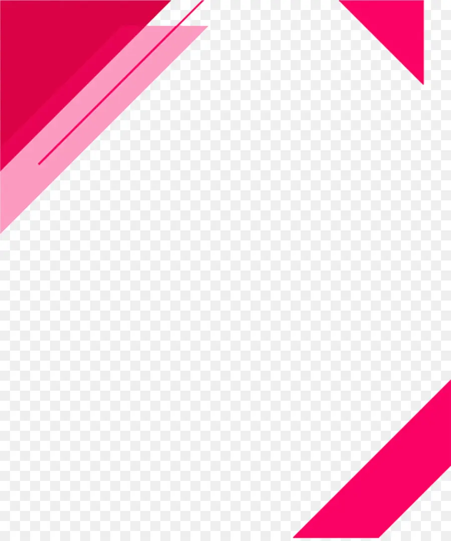 треугольник，розовый PNG