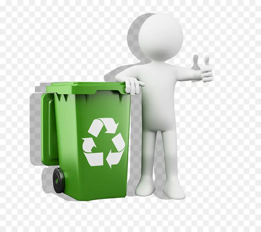 контейнер для отходов，зеленый бин PNG