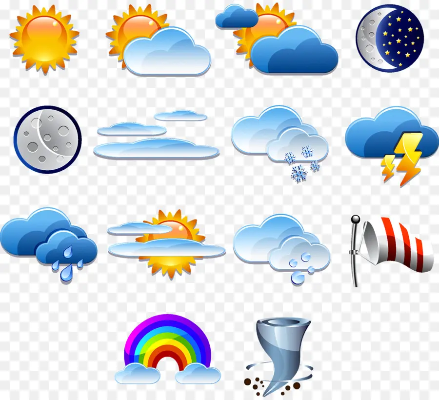 прогнозирование погоды，логотип PNG